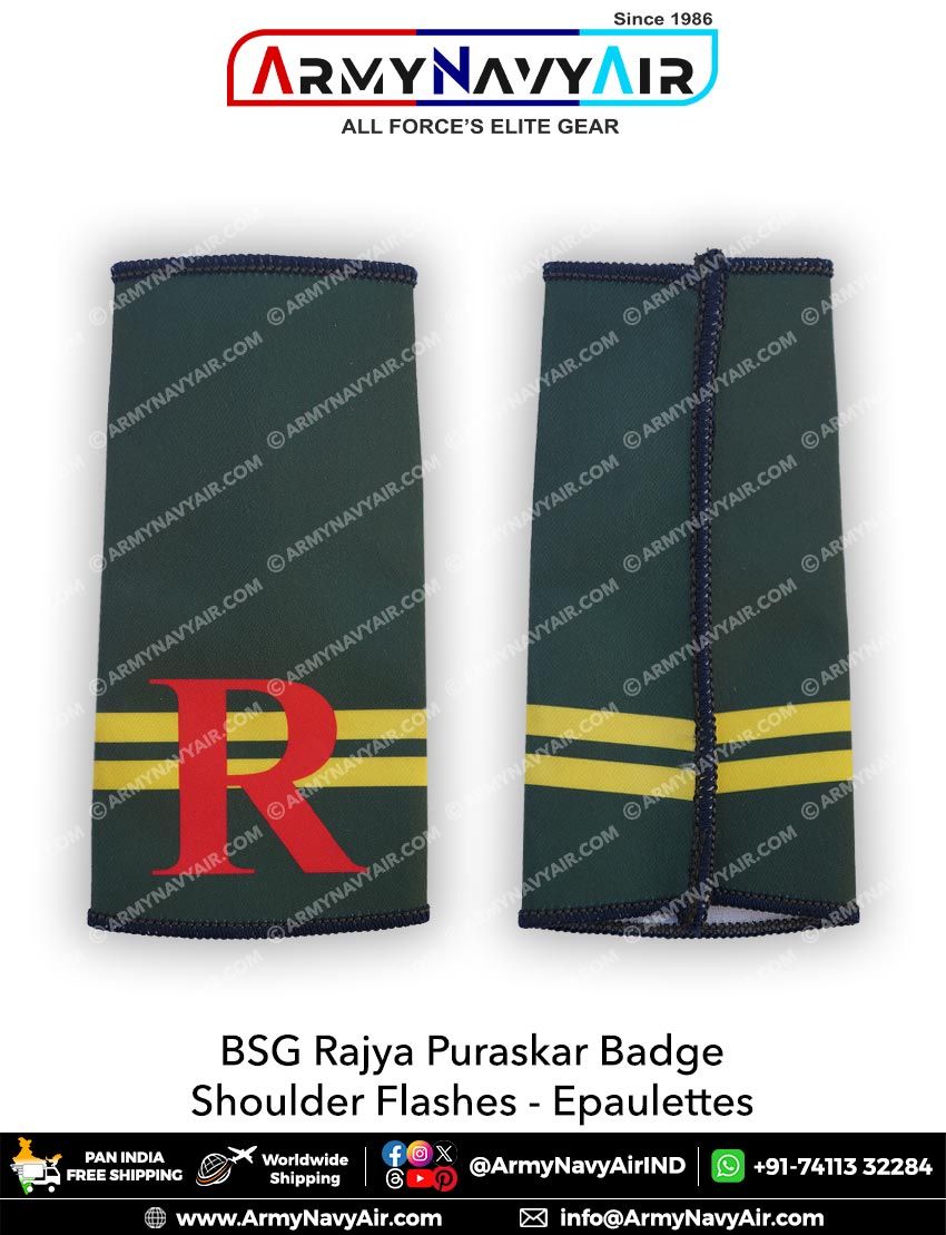 Buy BSG Rajya Puraskar Badge Online At ArmyNavyAir