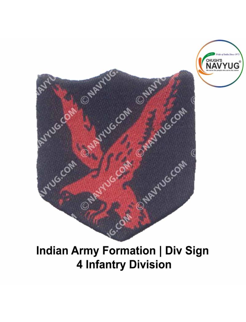 Buy 4th Infantry Division Formation Div Sign Online At ArmyNavyAir