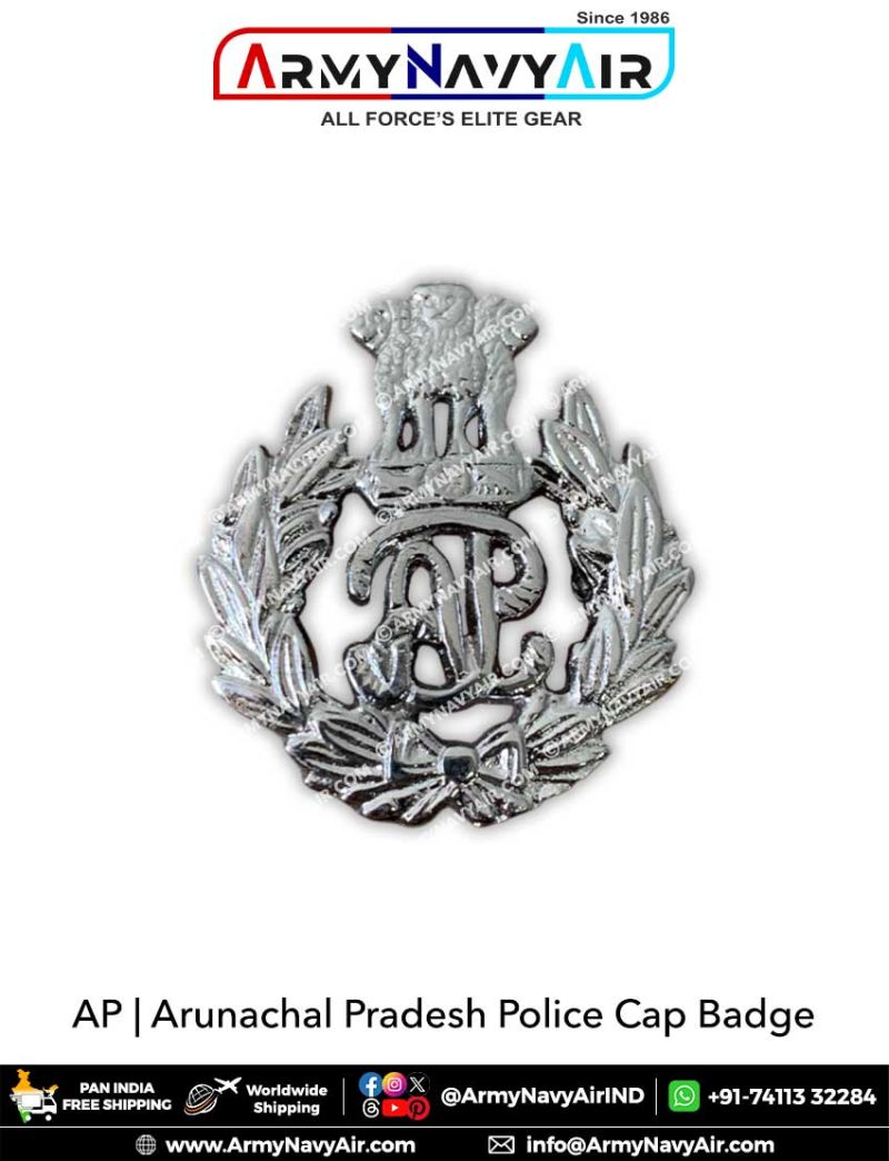 Buy Assam Police Cap Badge Online At ArmyNavyAir