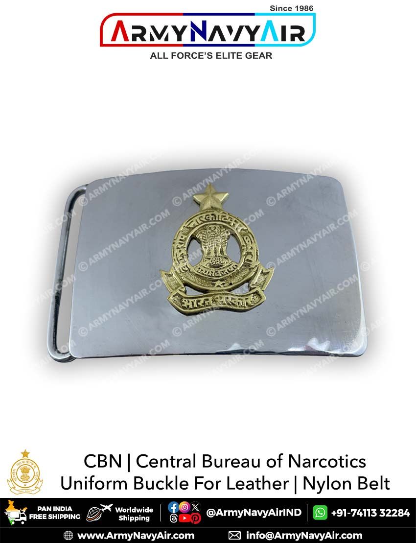 Buy CBN|Central Bureau Of Narcotics Uniform Buckle For Leather|Nylon ...