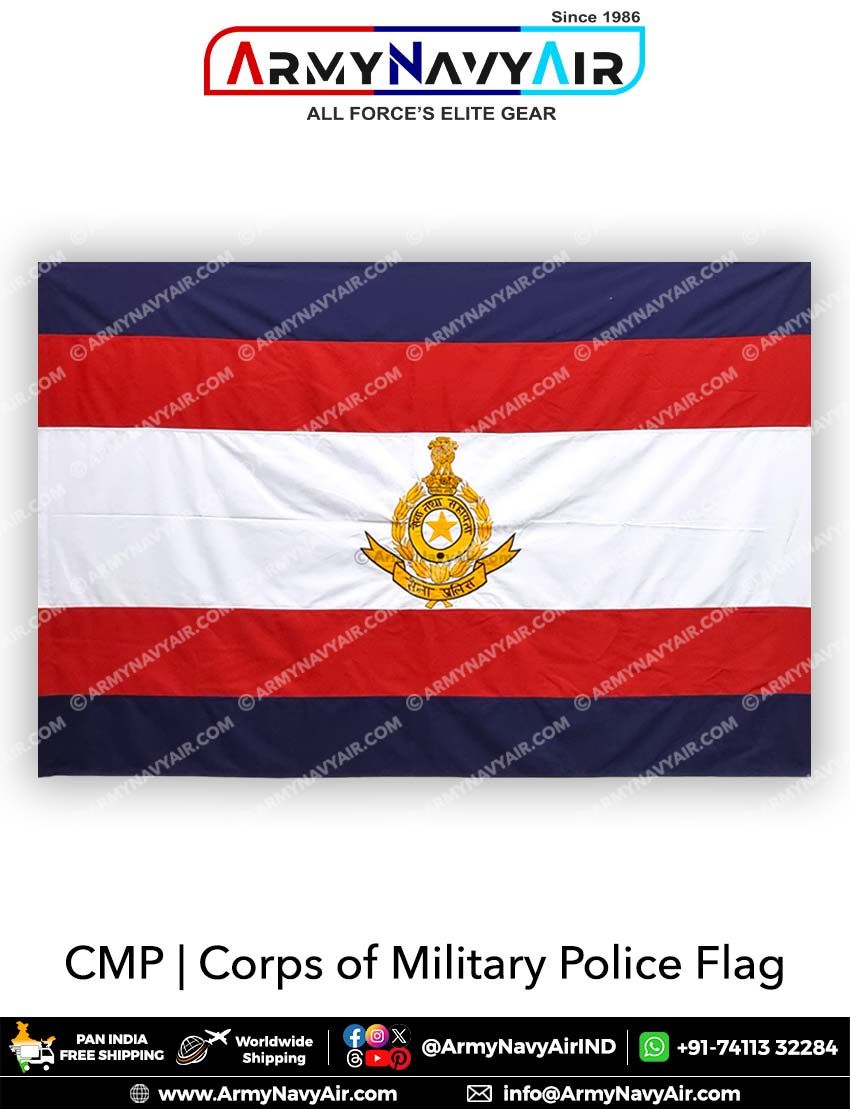 Buy Indian Army CMP- Corps Of Military Police Flag Online at ...