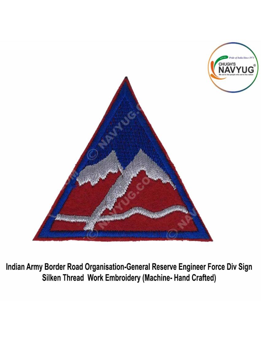 BRO-GREF Formation Sign (Indian Army-Military) Indian Army Border Road ...