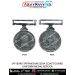 09 Years Tatrakshak Seva "Indian Coast Guard Service" Uniform Medal Replica (Full Size) - ArmyNavyAir.com