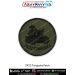 2K22 Tunguska Patch – olive circular tactical patch with silhouette of 2K22 Tunguska self-propelled anti-aircraft system – embroidered merrow border – durable collectible patch for defense enthusiasts and cadets by ArmyNavyAir