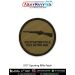 Round olive-drab patch featuring a black silhouette of the .315 bolt-action sporting rifle with dark-green merrow border, designed for tactical, training, and collector use; available in 3-inch and 4-inch sizes.