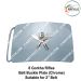 Army-Military 8 Gorkha Rifles Uniform Belt Buckle (Indian Army Infantry Regiments) 8 Gorkha Rifles Buckle Chrome (Suitable For 2" Belt of Leather- Nylon-Cotton )