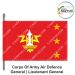 Indian Army Lancer Flag (Army Combat Regiments) | Indian Military Stiffener Flag with Double Side Logo Size ( 9" x 18")-Brigadier-AAD|Corps Of Army Air Defence