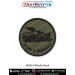 High-quality 9K33 OSA (SA-8 Gecko) Patch featuring a detailed silhouette of the radar-guided mobile surface-to-air missile launcher on olive tactical background with black merrow border - designed for collectors, air defense enthusiasts, NCC cadets, and p