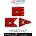Indian Army 16 Infantry Div Car Flag : ArmyNavyAir.com