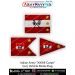 Indian Army XXXIII Corps Car Flag : ArmyNavyAir.com