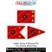 Indian Army 4 Infantry Div Car Flag : ArmyNavyAir.com