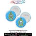 Personalised IAF No 49 Squadron Button Badge : ArmyNavyAir.com