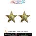 Indian Army Rank Star Glit-Brass : ArmyNavyAir.com