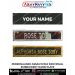 Assam Rifles Embroidery Name Plate : ArmyNavyAir.com