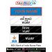 BOI|Bank Of India Uniform Name Plate (Acrylic) - ArmyNavyAir.com