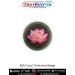 BSG Lotus Proficiency Badge digital printed patch with green merrow border for Bharat Scouts and Guides uniform