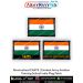 Combat Army Aviation Training School India Flag Patch : ArmyNavyAir.com