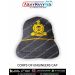 High quality Indian Army Corps of Engineers Regiment Cap with detailed golden embroidered Engineers insignia, premium textured fabric, structured visor and durable stitching designed for soldiers, NCC cadets, ex-servicemen and military enthusiasts.
