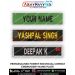 Forest Embroidery Name Plate : ArmyNavyAir.com