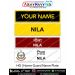 All India-State Home Guard Uniform Name Plate (Acrylic) - ArmyNavyAir.com