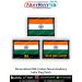 Indian Naval Academy India Flag Patch : ArmyNavyAir.com