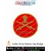 Indian Army Veteran Cap Badge : ArmyNavyAir.com