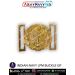 Indian Navy LPM Buckle Gold Polish : ArmyNavyAir.com