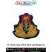 IN| Indian Navy Officer (Beret Cap) Badge Zari Hand Crafted : ArmNavyAir.com