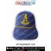 High quality JAT Regiment Cap with detailed embroidered JAT Regiment insignia on a blue military style cap designed for soldiers, veterans, collectors and Indian Army supporters looking for authentic regimental headgear.