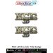 NCC JD Shoulder Title Badge : ArmNavyAir.com