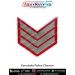 Karnataka Police Chevron Red : ArmyNavyAir.com