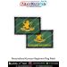 Kumaon Regiment Flag Patch : ArmyNavyAir.com