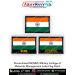 Military College of Materials Management India Flag Patch : ArmyNavyAir.com