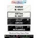 Merchant Navy Uniform Name Plate (Acrylic) : ArmyNavyAir.com