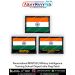 Military Intelligence Training School Depot India Flag Patch : ArmyNavyAir.com
