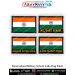 Military School India Flag Patch : ArmyNavyAir.com