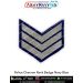 Chevron Police Rank Badge Navy Blue : ArmyNavyAir.com