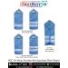 NCC Air Wing Shoulder Rank Epaulette Silken : ArmyNavyAir.com