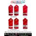 NCC Army Wing Shoulder Rank Epaulette Silver Zari : ArmyNavyAir.com