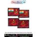 NDRF National Disaster Response Force Flag Patch : ArmyNavyAir.com