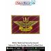NSG Chest Badge Sahas Ki Vijay Hand Crafted Zari : ArmyNavyAir.com