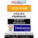 School | College | Institution Uniform Name Plate (Acrylic) : ArmyNavyAir.com