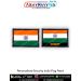 Security India Flag Patch : ArmyNavyAir.com