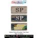 Personalised Sikkim Police Fabric Shoulder Title (Slip-On) : ArmyNavyAir.com