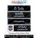 Telangana Police Uniform Name Plate (Acrylic) : ArmyNavyAir.com