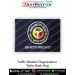 Traffic Warden Organisation Table-Desk Flag "BCP/TWO" : ArmyNavyAir.com