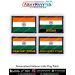 Veteran India Flag Patch : ArmyNavyAir.com