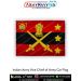 Indian Army Vice Chief Of Army Staff Car Flag : ArmyNavyAir.com