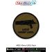 Round olive-drab patch featuring the silhouette of India’s ARDE 40mm Under Barrel Grenade Launcher with “ARDE 40MM UBGL” text — symbol of Indian defence innovation.