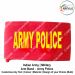 Indian Army-Military (Infantry Division) (Arm Band-Armlet-Brassards) Arm Band Worn Around Upper Arm For Various Duties-Patrol-Security-Convoy & Personnel Escorts-Army Police